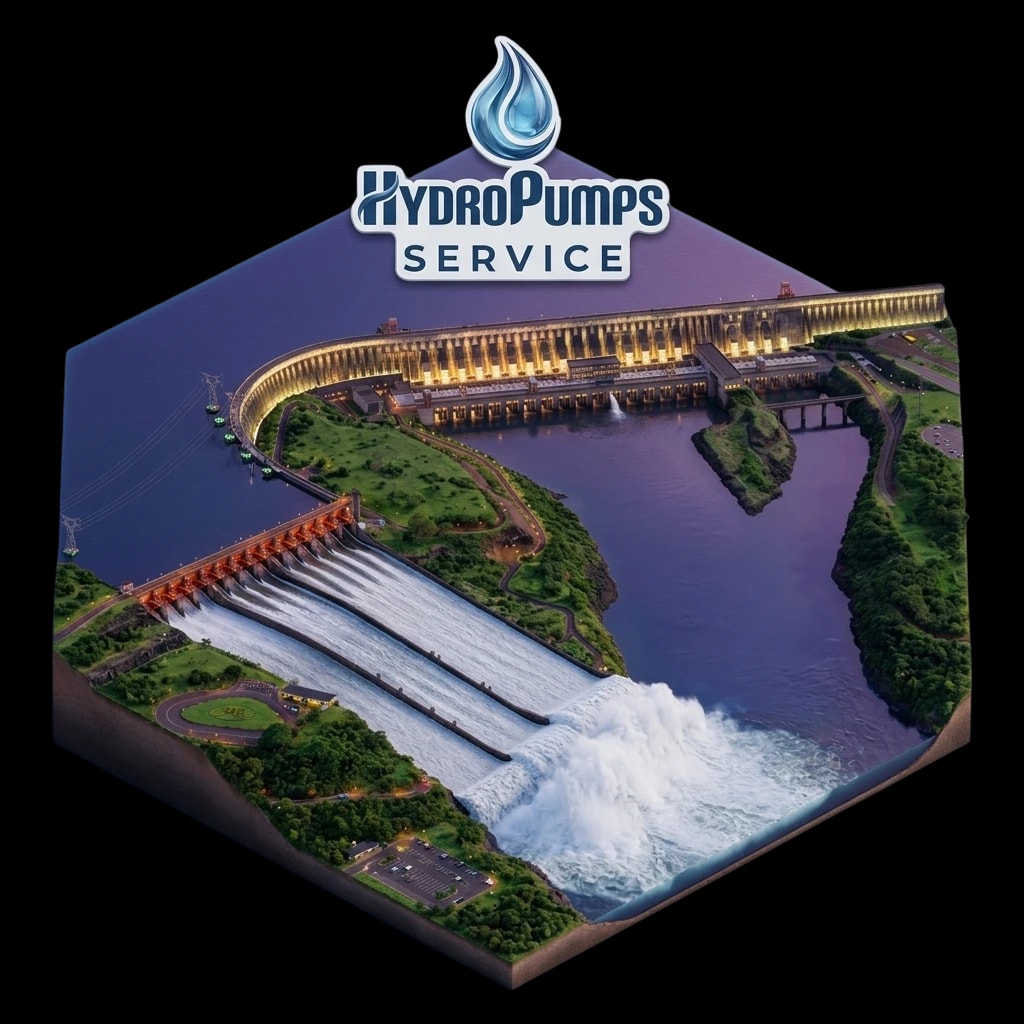 HydroPumps Service - Usina Hidrelétrica Isométrica